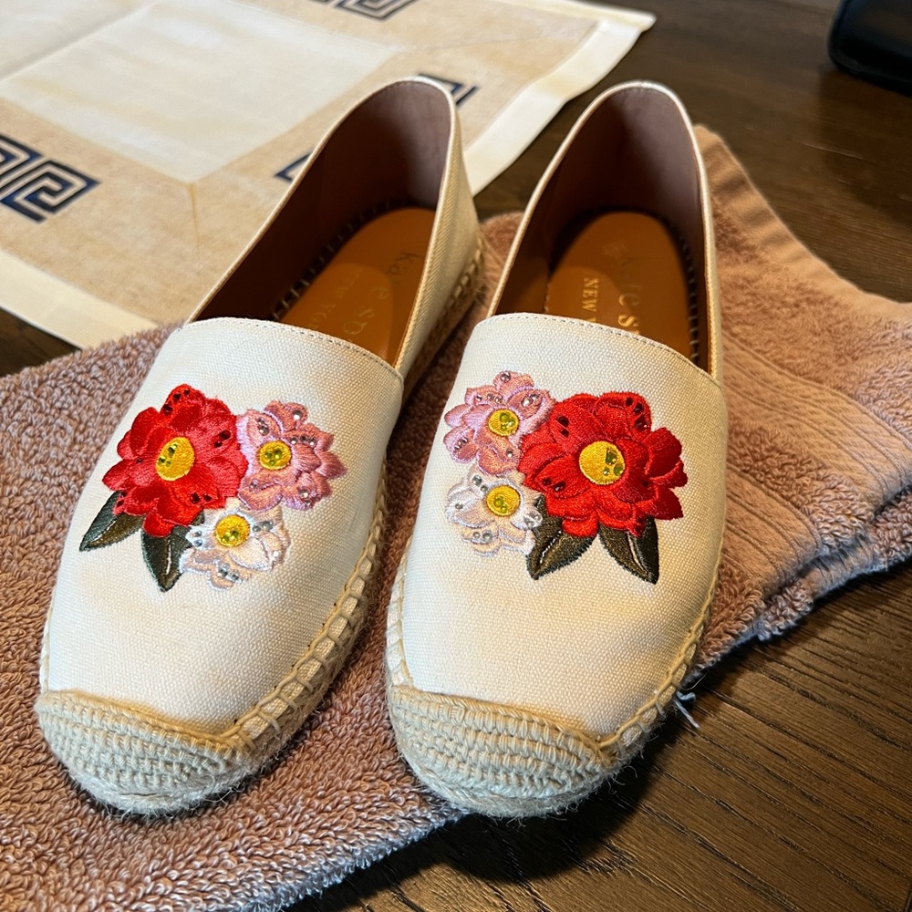 Kate Spade Dahlia floral espadrilles